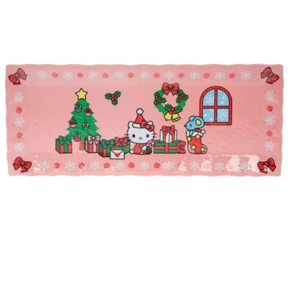 Sleigh Bell Bistro Santa Hello Kitty Tray